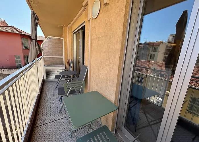 Cozy With Balcony - Garibaldi Port Appartement Nice