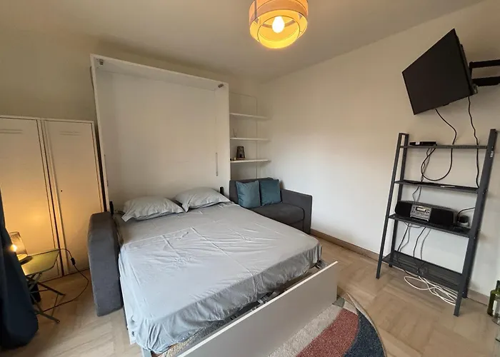 Cozy With Balcony - Garibaldi Port Appartement Nice